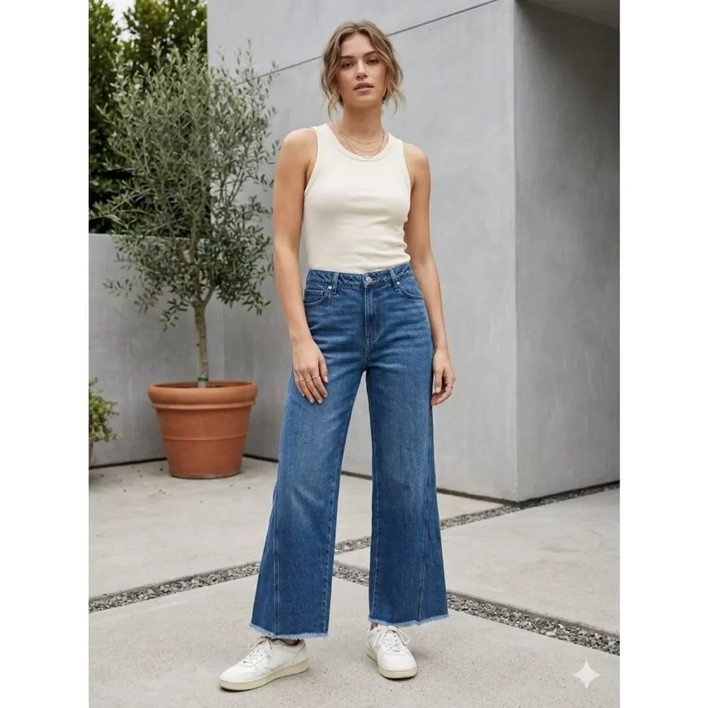 Take 50% OFF- Tim and Tru Women’s Dark Blue Jeans, Size-10